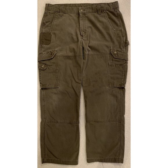 Carhartt Pants Carhartt Ripstop Cargo Work Pants B342 Dfe Brown